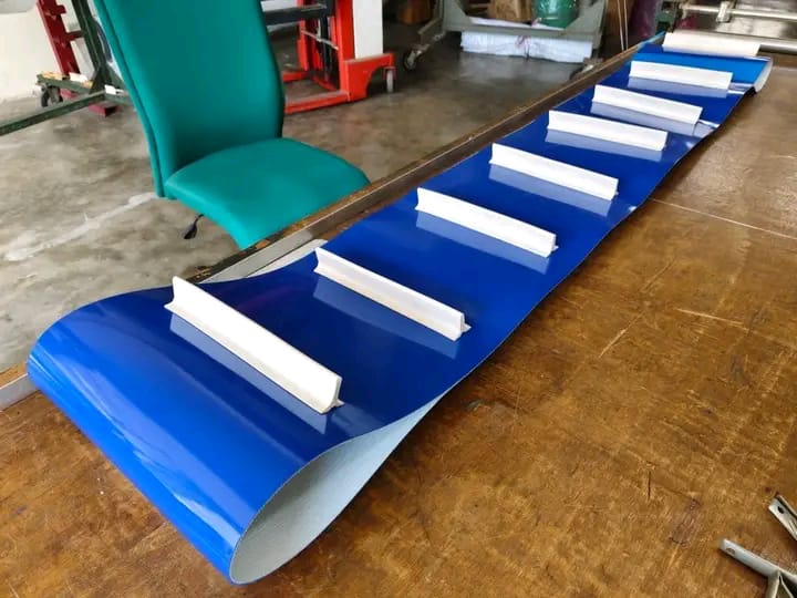 Pvc Profile Cleat Carrier Conveyor Belt